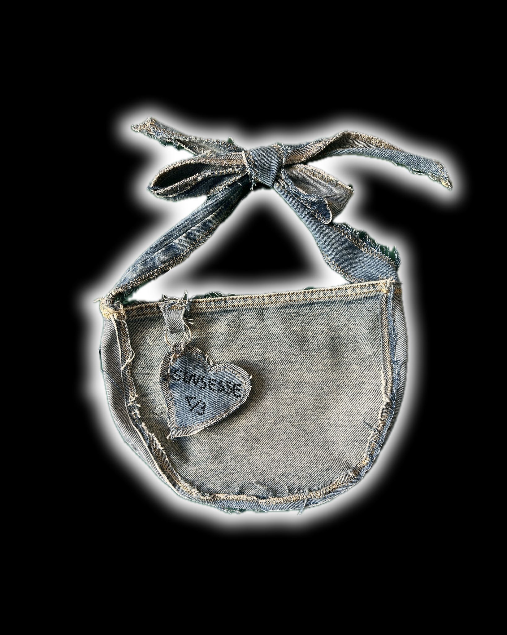 Denim purse